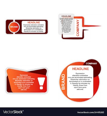 Modern elements infografics template for your vector image