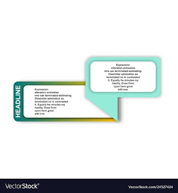Modern elements infografics template for your vector image