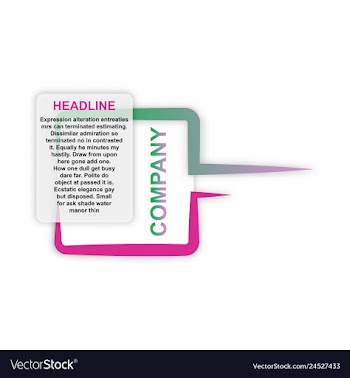 Modern elements infografics template for your vector image