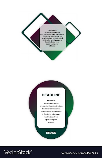 Modern elements infografics template for your vector image