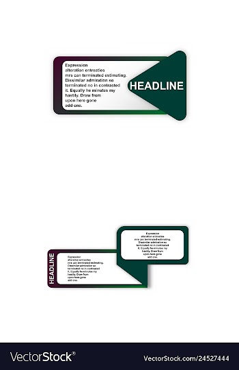 Modern elements infografics template for your vector image