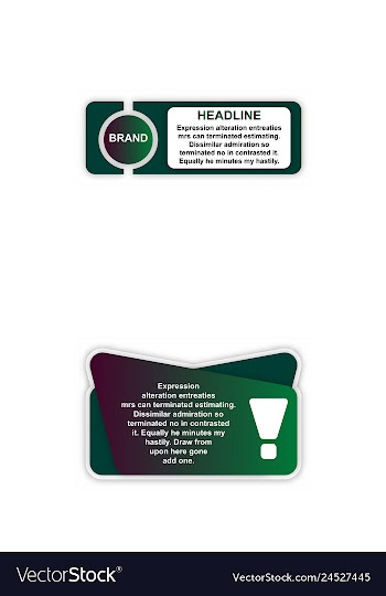 Modern elements infografics template for your vector image
