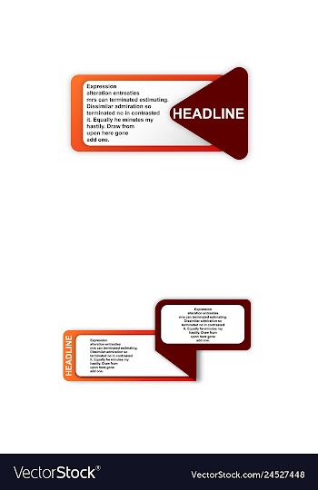 Modern elements infografics template for your vector image