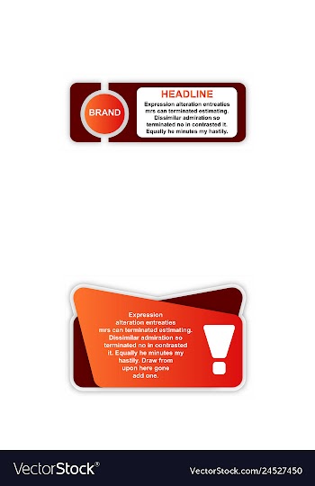 Modern elements infografics template for your vector image