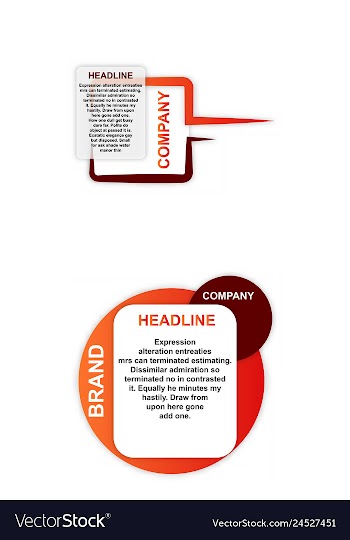 Modern elements infografics template for your vector image