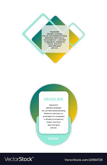 Modern elements infografics template for your vector image
