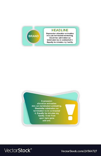 Modern elements infografics template for your vector image