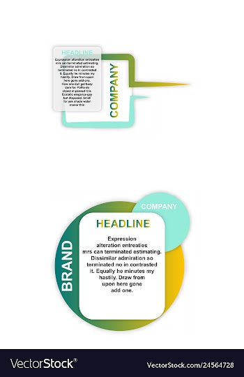 Modern elements infografics template for your vector image
