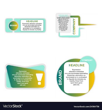Modern elements infografics template for your vector image