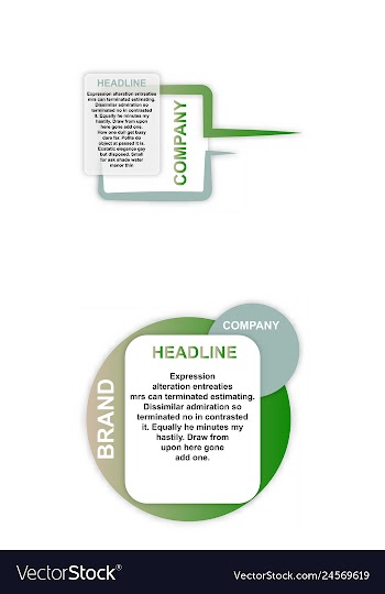 Modern elements infografics template for your vector image