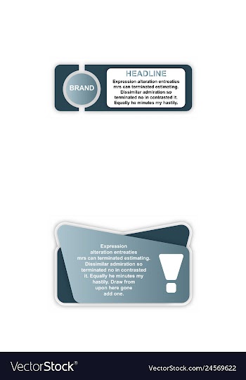 Modern elements infografics template for your vector image