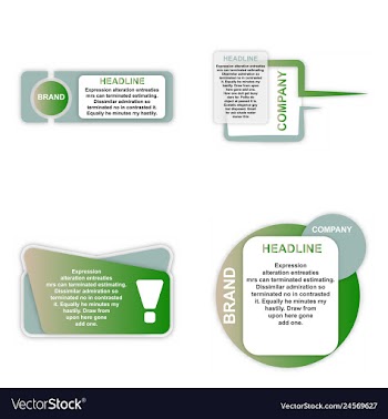 Modern elements infografics template for your vector image