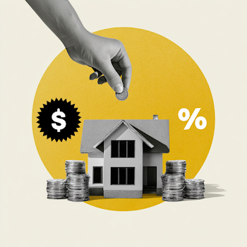 Modern Financial Real Estate Concept