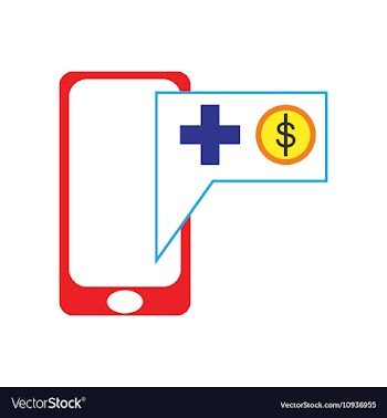 Modern flat icon bright Mobile and application vector image
