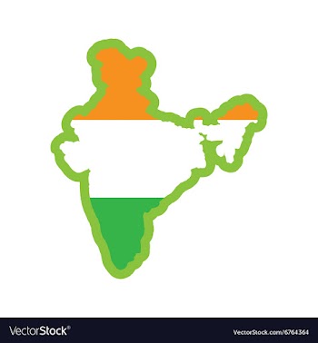Modern flat icon white background flag map of vector image