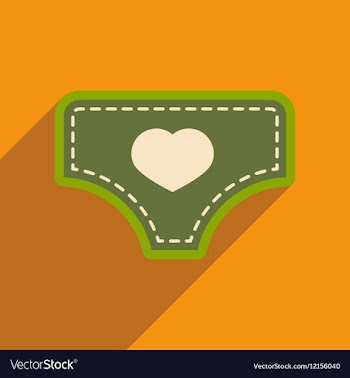Modern flat icon with long shadow child s vector image
