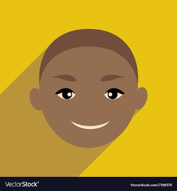 Modern flat icon with long shadow Indian boy vector image