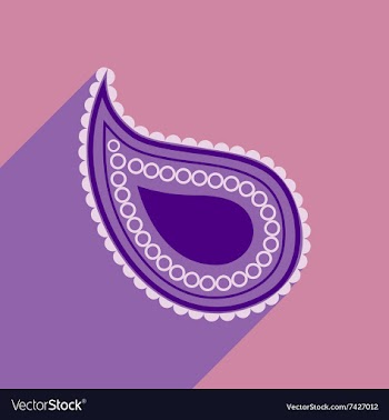 Modern flat icon with long shadow Indian cucumber vector image