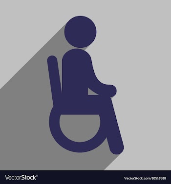 Modern flat icon with long shadow People vector image