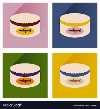 Modern flat icons collection with shadow vector image