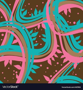  					Modern floral seamless pattern vector&nbsp;image														