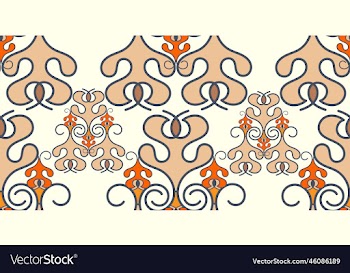 modern flower seamless pattern