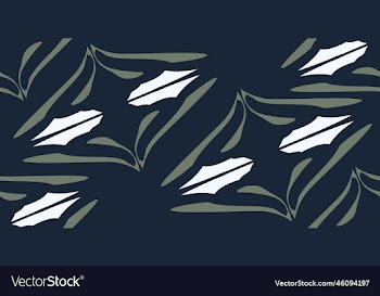 modern flower seamless pattern