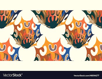 modern flower seamless pattern