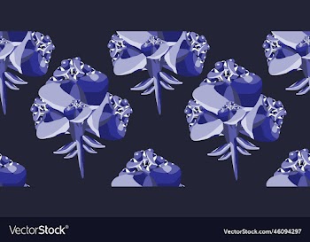 modern flower seamless pattern