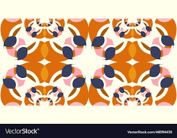 modern flower seamless pattern