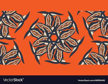 modern flower seamless pattern