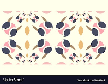 modern flower seamless pattern
