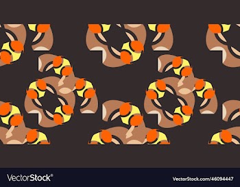 modern flower seamless pattern