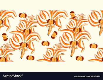 modern flower seamless pattern