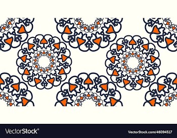 modern flower seamless pattern