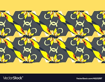 modern flower seamless pattern
