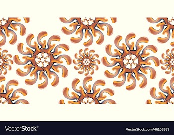modern flower seamless pattern