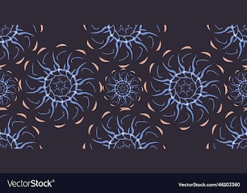 modern flower seamless pattern
