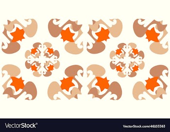modern flower seamless pattern