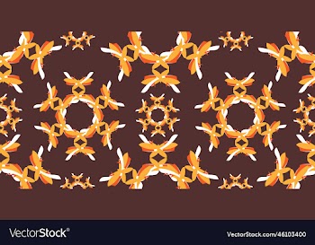 modern flower seamless pattern