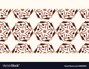 modern flower seamless pattern