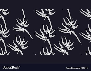 modern flower seamless pattern
