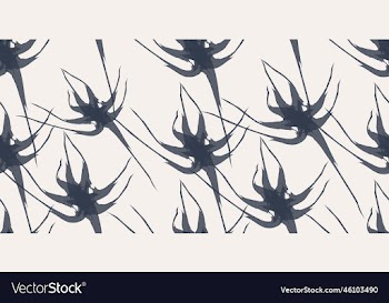 modern flower seamless pattern