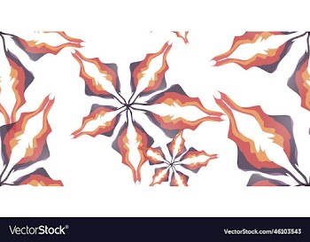 modern flower seamless pattern