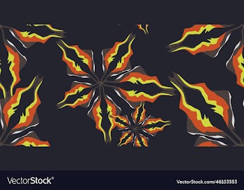 modern flower seamless pattern