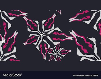 modern flower seamless pattern