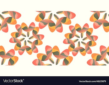 modern flower seamless pattern