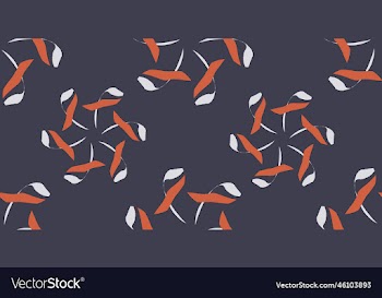 modern flower seamless pattern