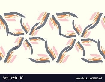 modern flower seamless pattern