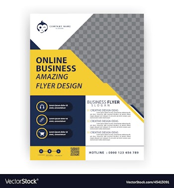 modern flyer design template